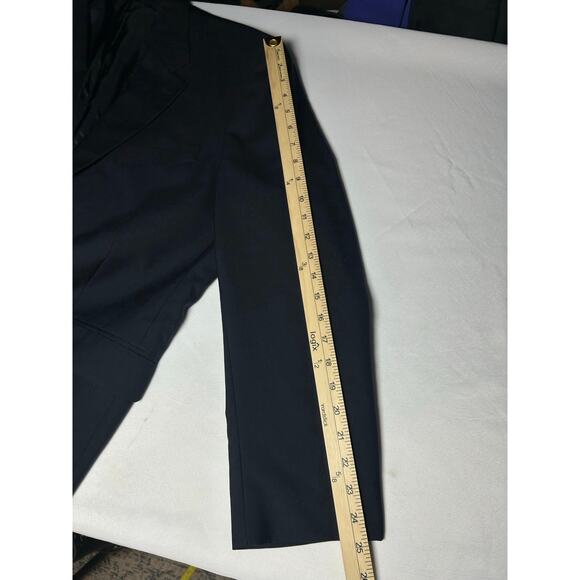 Lauren Ralph Lauren Blazer Mens 42 RNavy  Wool  2 Button wedding interview - Picture 9 of 12